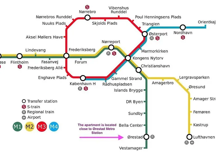Apartment Stylish 3br W Two Balconies Kopenhagen