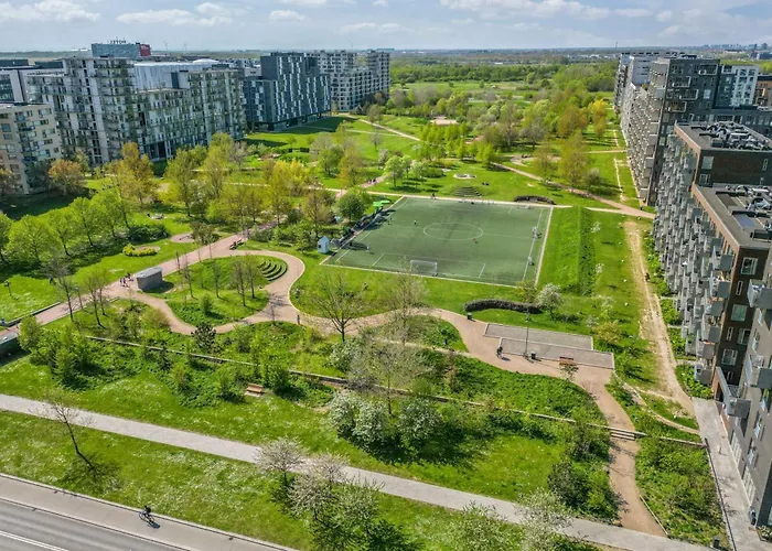 Stylish 3br W Two Balconies Kopenhagen